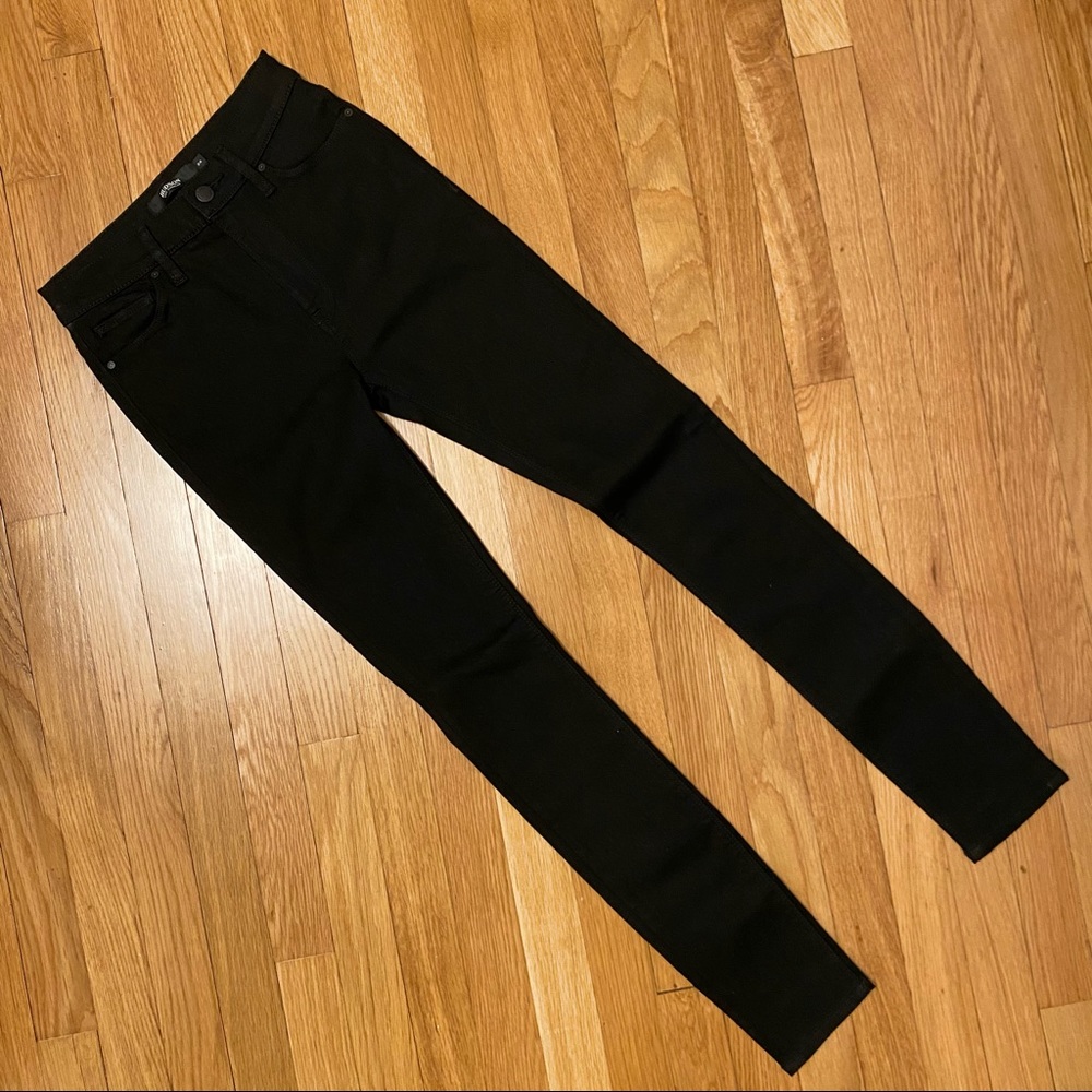 New Hudson Barbara black high waist skinny jeans